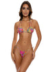 Luli Fama Shore Thing Reversible Multiway Scrunched Cup Bandeau